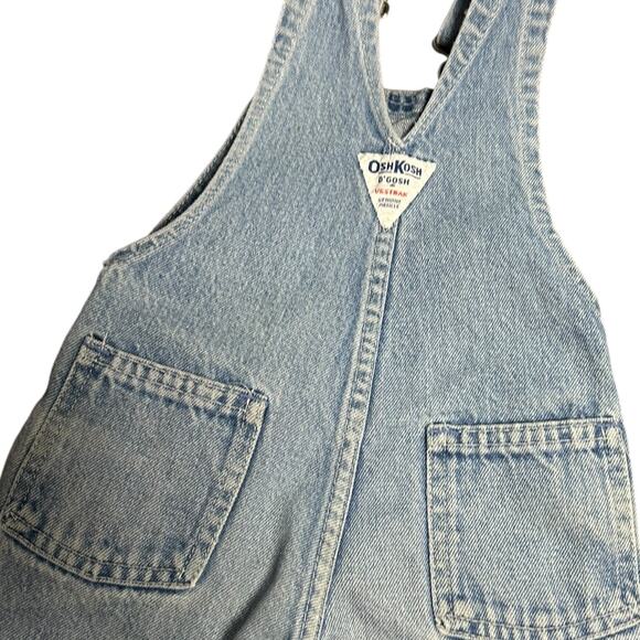 Oshkosh B’Gosh Vintage 90’s Light Denim Overalls - Picture 6 of 10